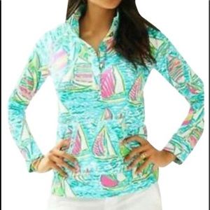 NWOT sz L Lilly Pulitzer popover in You Gotta Regatta